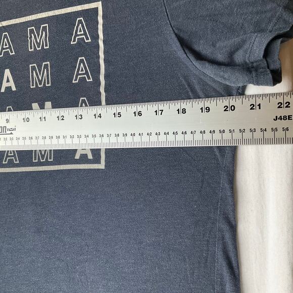 Positive Tees Girl’s Short Sleeve T-shirt Size L (12/14), Blue, Mama Mama - Picture 3 of 7